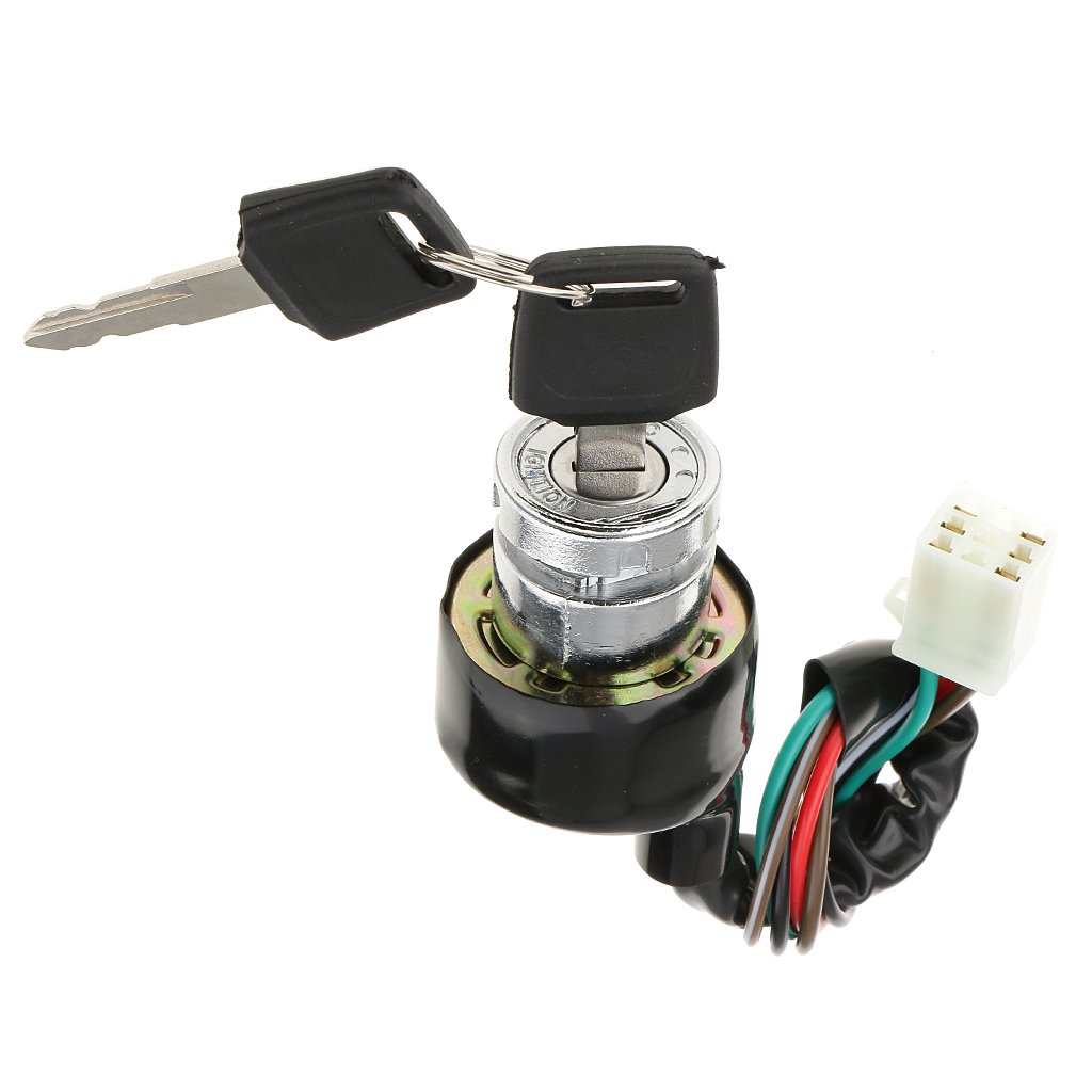 Segolike Ignition Key Switch Lock 6 Wires for Pit Bikes Dirt Bikes